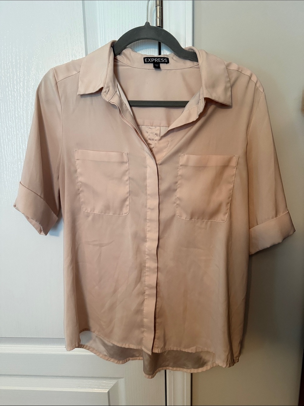 Express Blush Women’s camp shirt